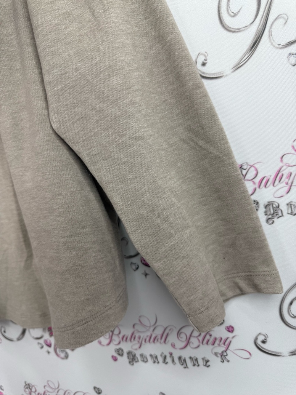 Windriver T-Max heat shirt top Neutral Taupe Turtleneck Long Sleeve Top - Picture 5 of 11